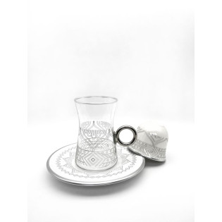 Özcam Kristal D-2297 18 Parça 6 Kişilik Çay Takımı